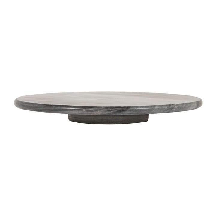 Round Marble Lazy Susan