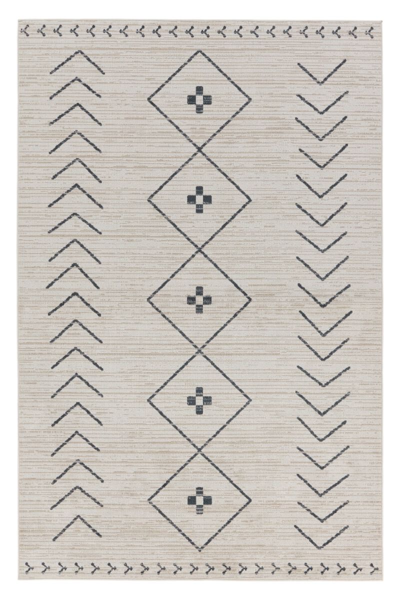 Nadine Taos Silver Mink 9' x 12' Rug by Label J x Jaipur Living image number 0
