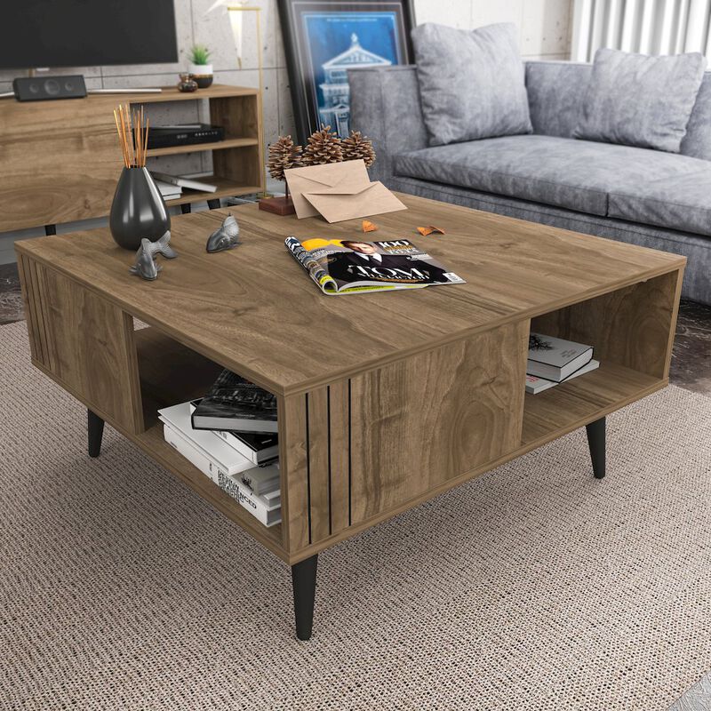 Decorotika Ronas Coffee Table - Walnut