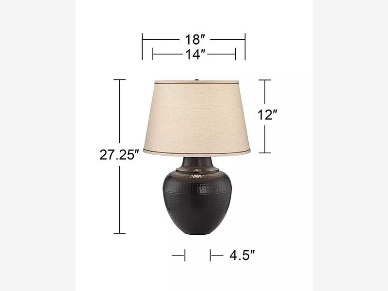 Brighton Southwest Rustic Farmhouse Table Lamp image number 2