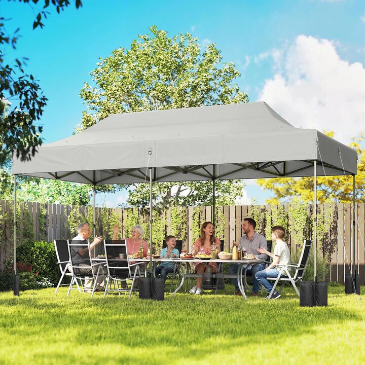 Hivvago Heavy Duty 10x20 Pop Up Tent