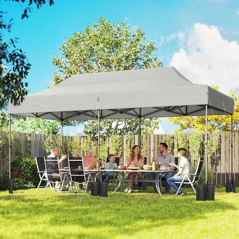 Hivvago Heavy Duty 10x20 Pop Up Tent image number 1