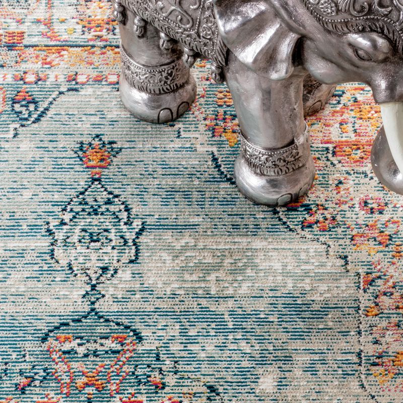 Cadiz Vintage Medallion Area Rug