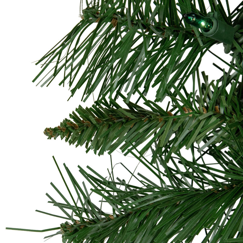 9' x 10" Pre-Lit Chatham Pine Artificial Christmas Garland  Multi-Color Lights