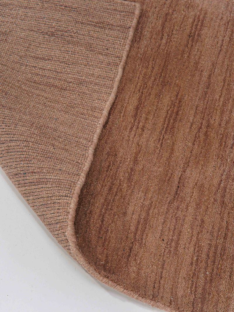 RUGSOTIC CARPETS HAND KNOTTED LOOM WOOL ECO-FRIENDLY AREA RUGS  - Rectangle, Solid Plain Design, High Pile Thick Handmade Anti Skid Rugs for Living Room (L00111) image number 7