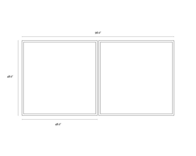 Wild Ones (Set of 2) - 48" X 48"