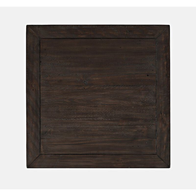 Jofran Madison County Rustic Reclaimed Pine Farmhouse Harris End Table