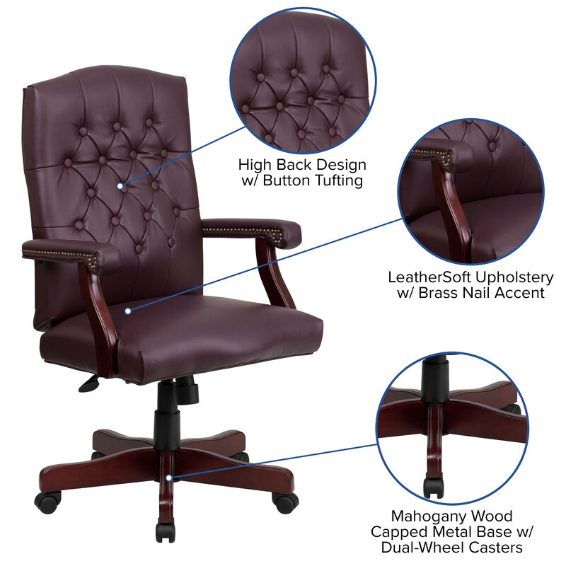 Flash Furniture Classic Executive Office Chair image number 3