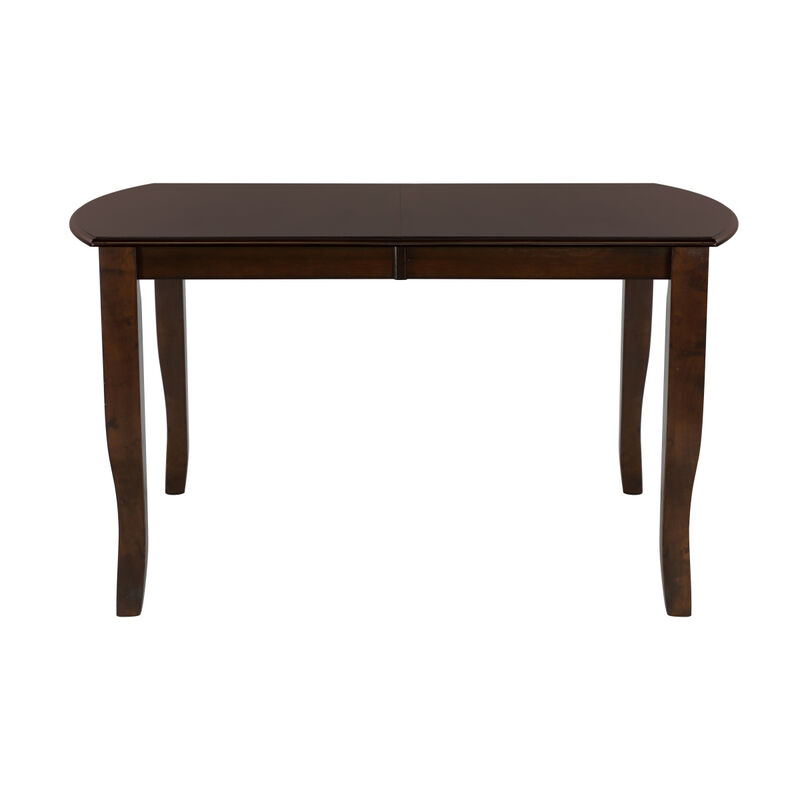 Streamdale Dark Cherry Dining Table with Extension Leaf