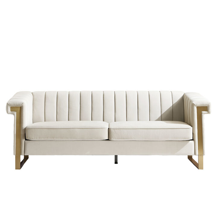 Brahal  Sofa with Metal Legs