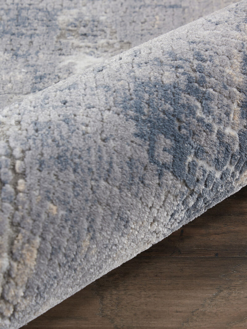Rustic Textures RUS06 Gray/Beige 2'2" x 7'6" Rug image number 2