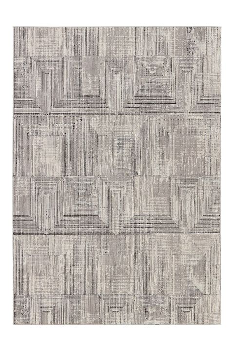 Graphite Sublime Silver Cloud 9' x 12' Rug