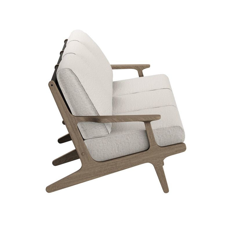 Saratoga Outdoor Patio Teak Sofa image number 3