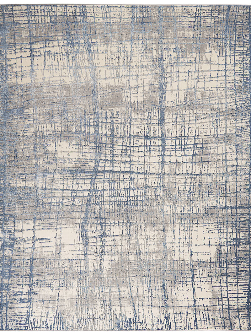 CK950 Rush CK950 Ivory/Blue 10' x 14' Rug