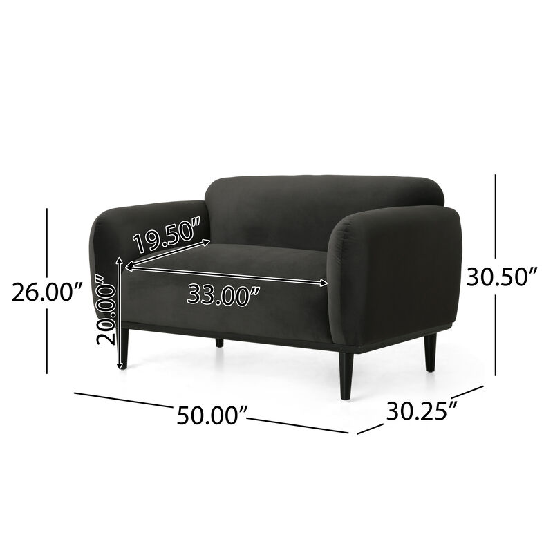 Merax Upholstered Loveseat Sofa