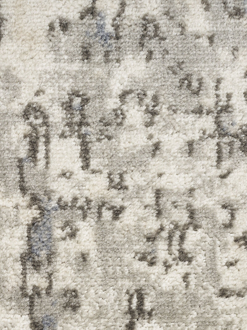 Quarry QUA01 Ivory/Blue/Gray 10' x 14' Rug