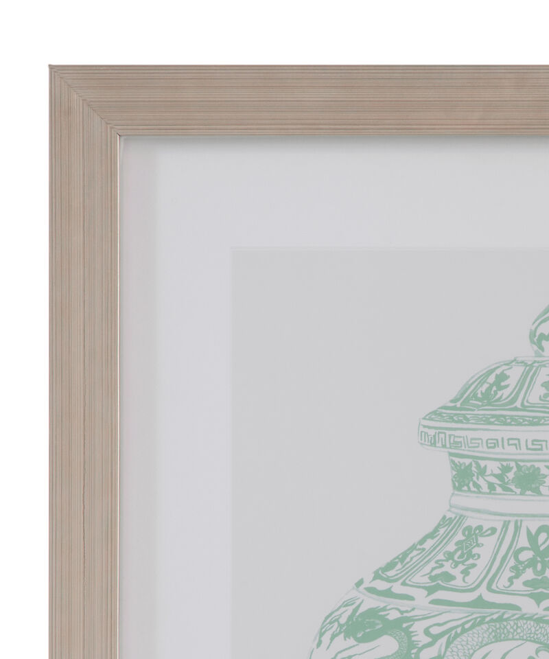 Mint Vases II Framed Print