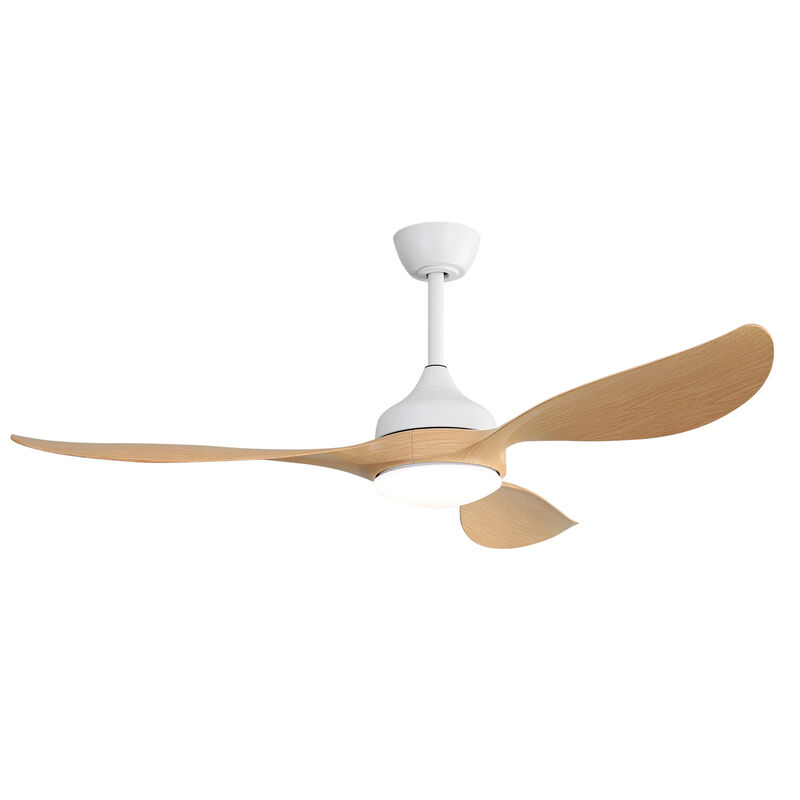 ELEMENT ACE 56 Inch Modern Ceiling Fan with Dimmable LED Light Quiet DC Reversible Motor for Indoor Outdoor Use image number 0