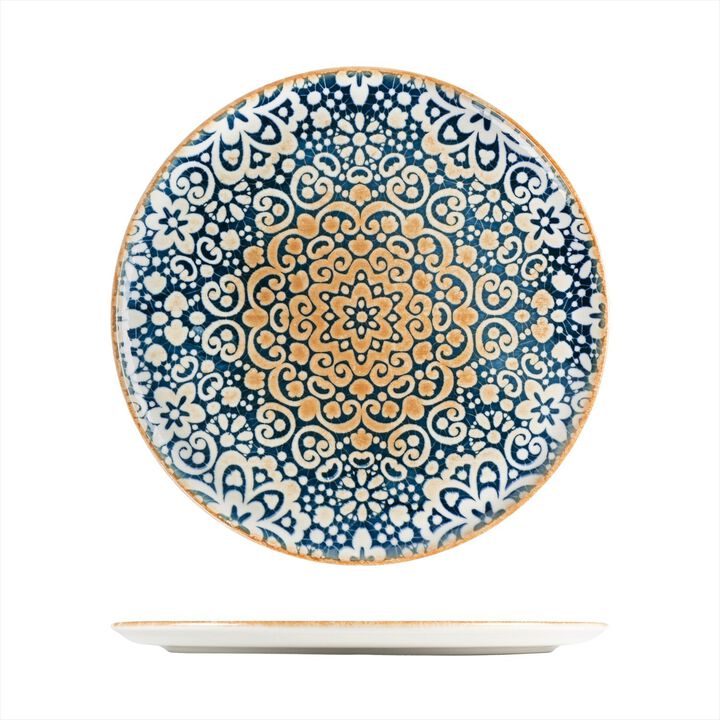 Alhambra dia.12.75" Round Decorated Porcelain Plate