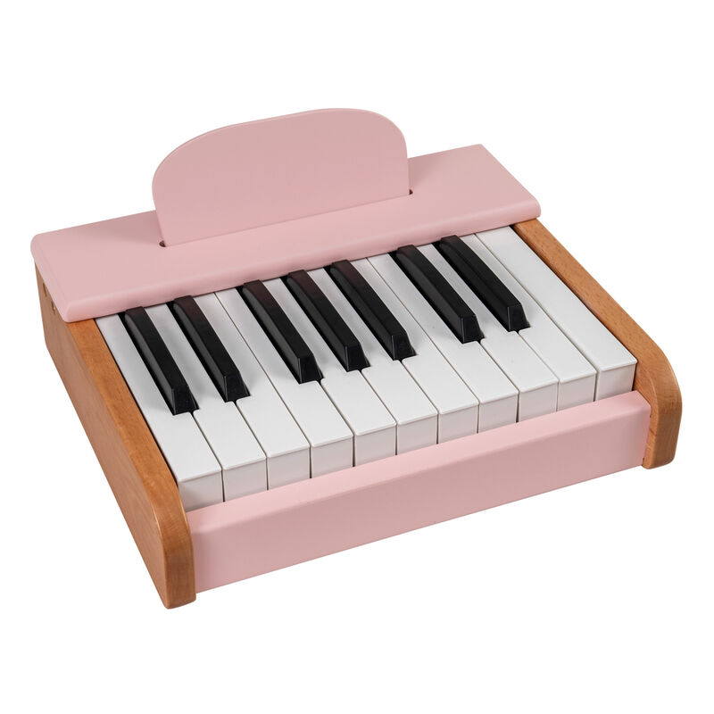 Wooden 18 Keys Piano for Children with Music Stand Removable image number 4