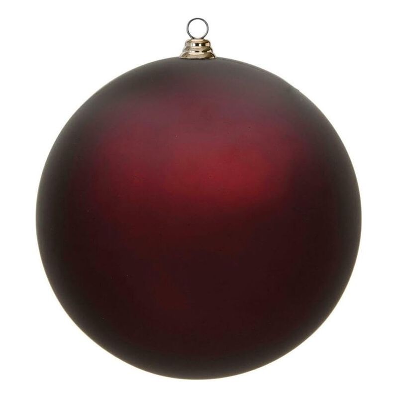Vickerman Burgundy Matte Ball UV Drilled - image number 0