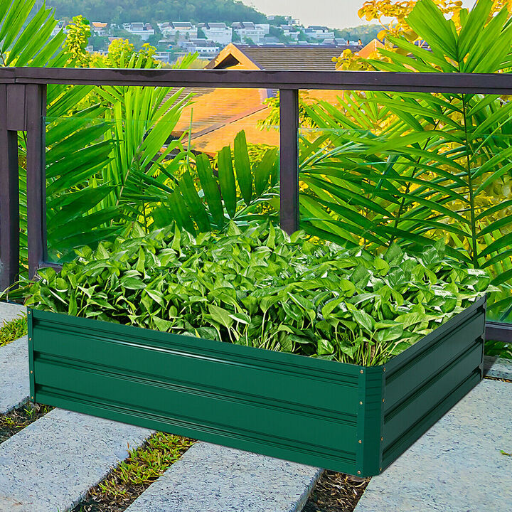 Patio Raised Garden Bed Vegetable Flower Planter