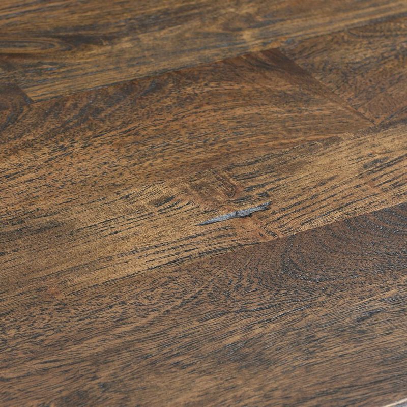 World Interiors Toulon 84 Dining Table in Weathered Mango