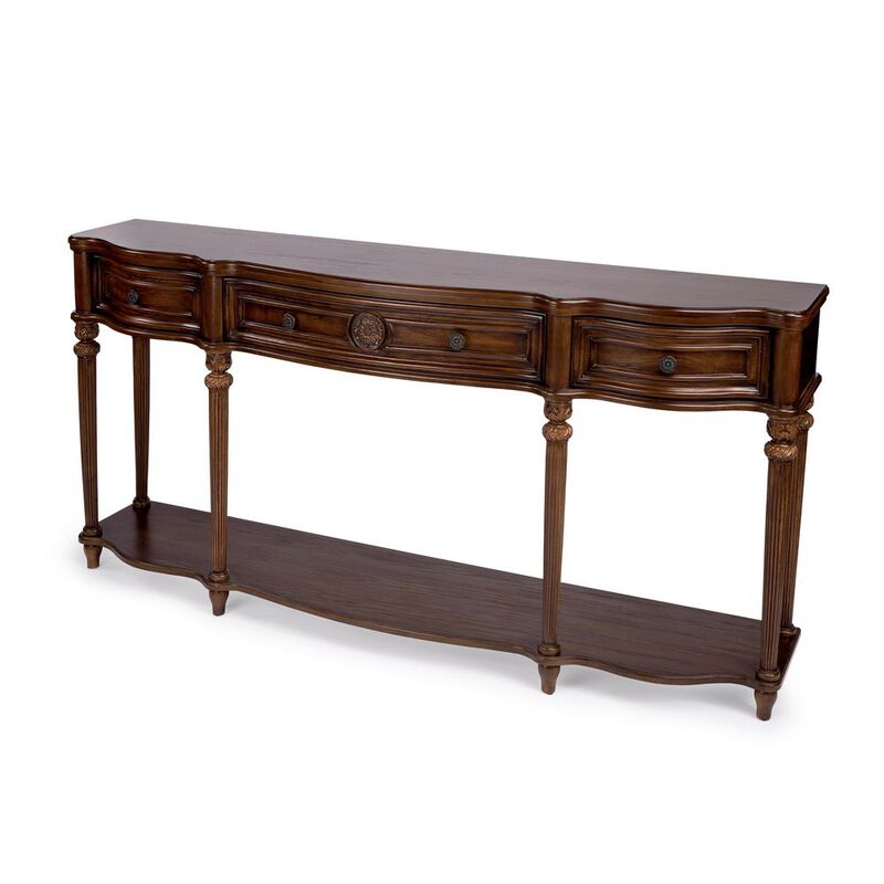 Butler Specialty Company Peyton Console Table, Medium Brown