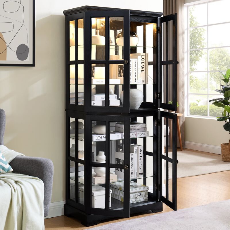 Vexpeg Curio Display Cabinet image number 2