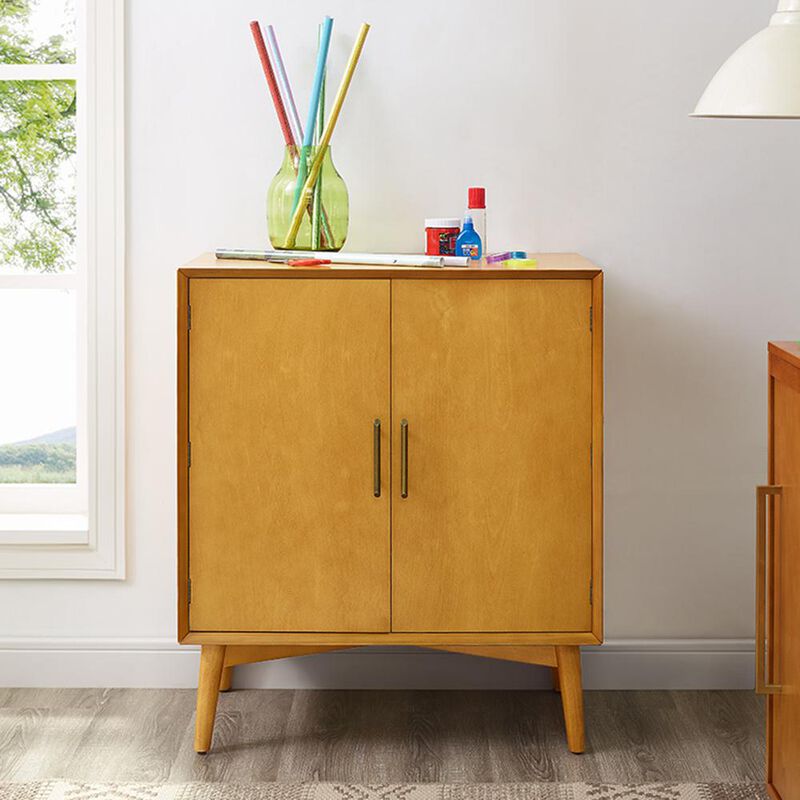 Crosley Furniture Landon Bar Cabinet Acorn