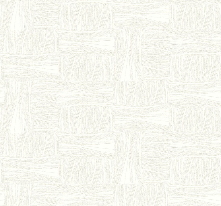 Wicker Dot Ivory Wallpaper