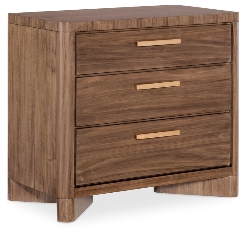Eleana Three Drawer Nightstand image number 2