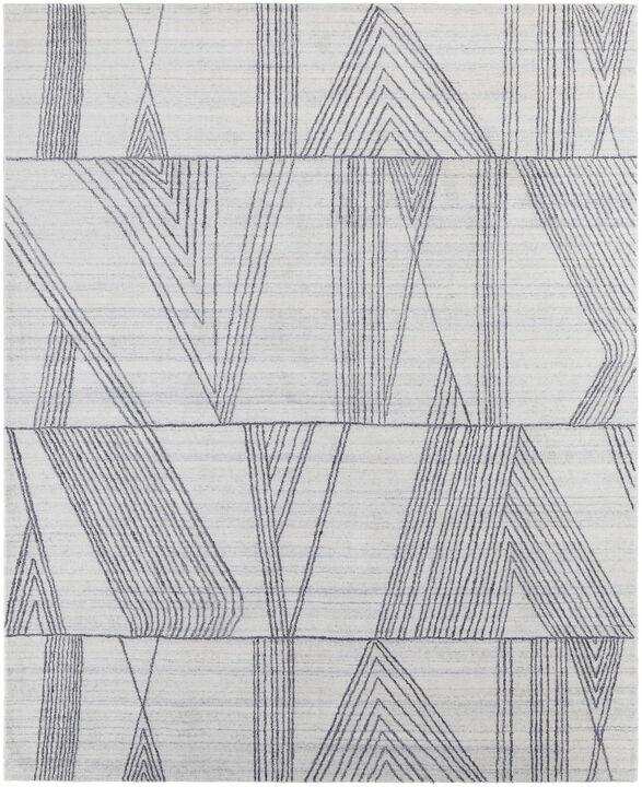 HomeRoots Abstract Hand Woven Area Rug