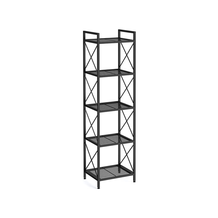 15.7" Wide Storage Rack with X-Side Frames for Stylish and Durable Organization