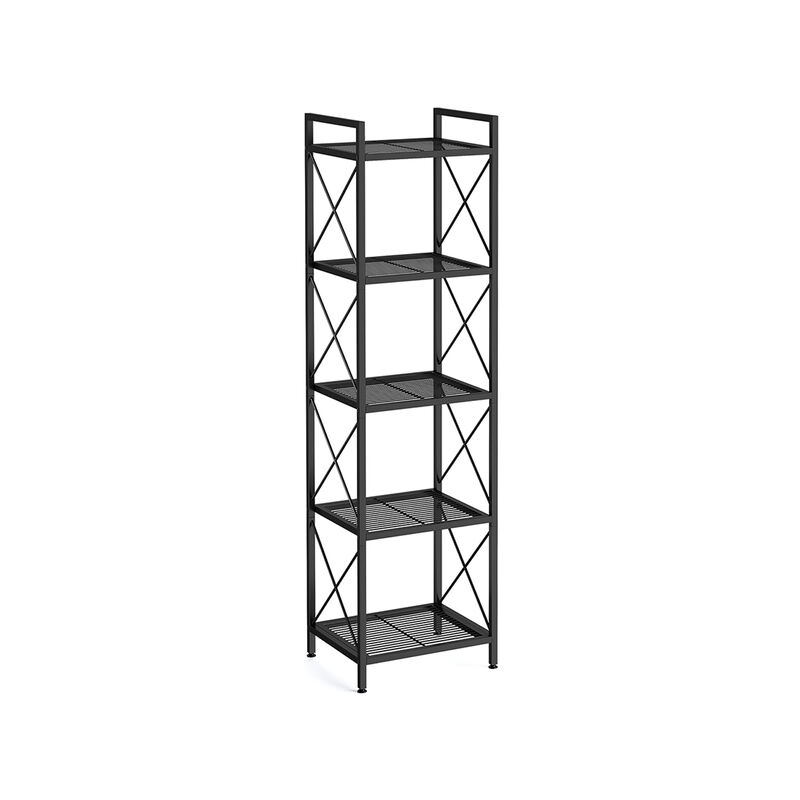 15.7" Wide Storage Rack with X-Side Frames for Stylish and Durable Organization