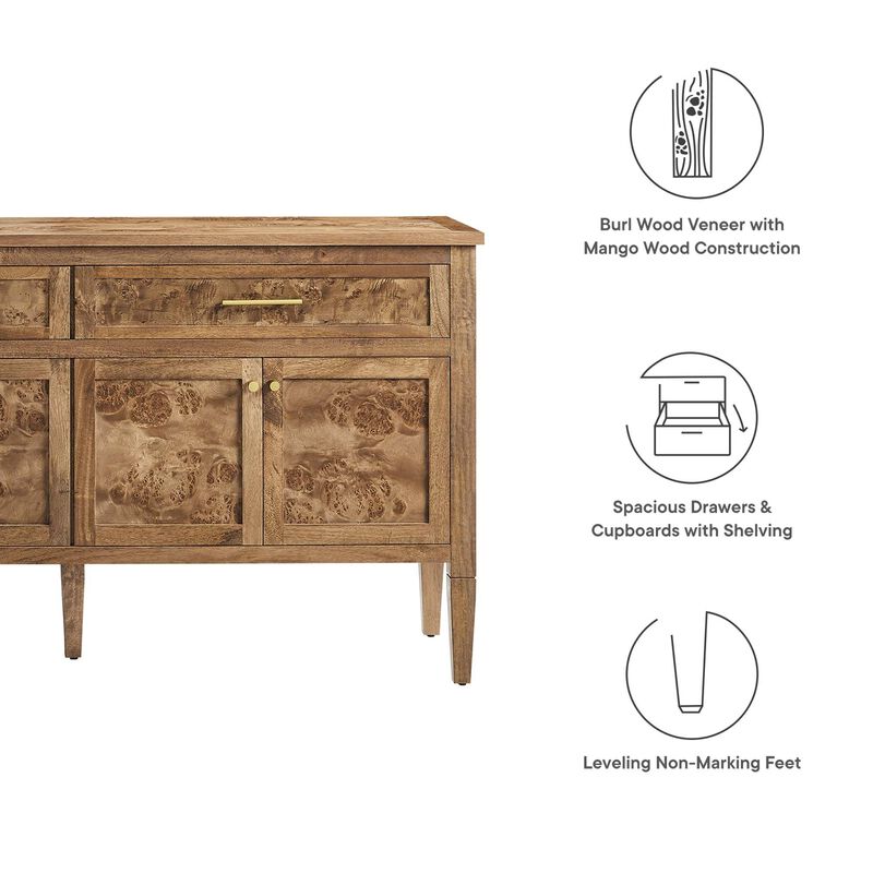 Elysian 62" Wood Sideboard image number 8
