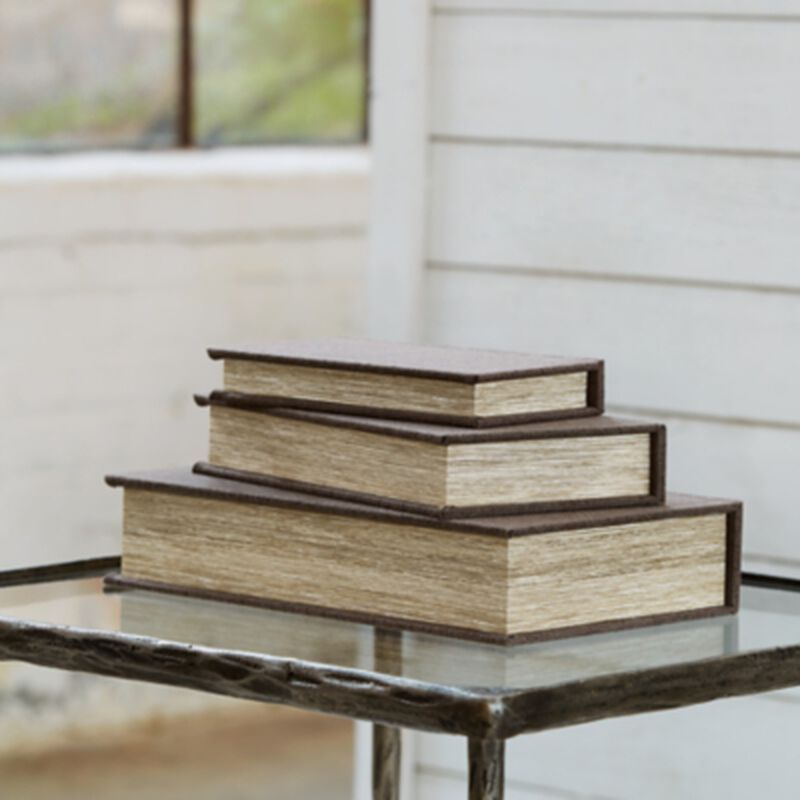 Jolina Box in Brown (Set of 3)