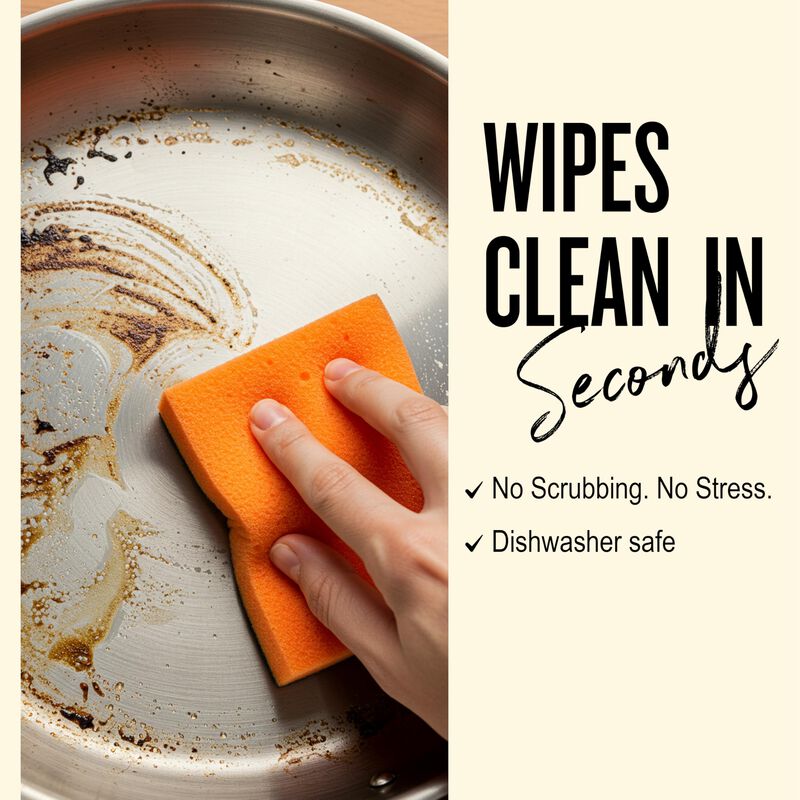 Alva Maestro 3-Piece Professional 5-Ply Stainless Steel Frying Pan Set - Non-Toxic PFAS/PFOA/PTFE-Free Skillets and Cookware - Induction and All Stovetop Compatible - Oven Safe - Stay-Cool Handles