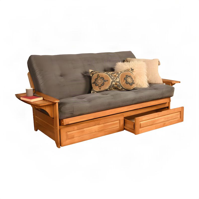 KODIAK Phoenix Frame-Butternut Finish-Mattress-Storage Drawers image number 0