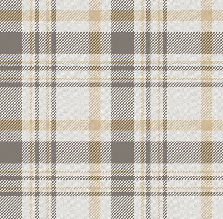 Spring Blossom Plaid Red Wallpaper 1906-4