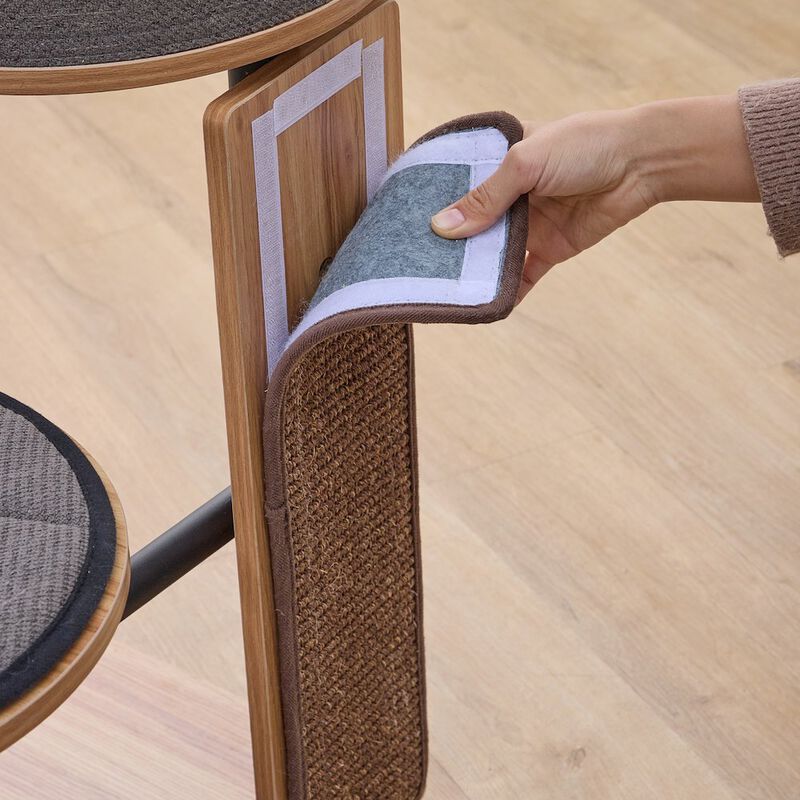 Petpals Square Sisal Scratching Pad (two-pack)