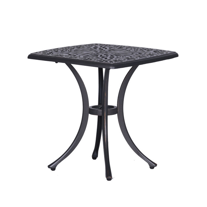 21" Side Table Outdoor End Table
