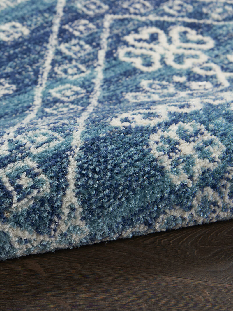 Passion PSN27 Navy/Blue 6'7" x 9'6" Rug image number 5