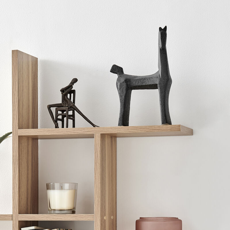 Dual-Orientation Cantilever Wall Shelf