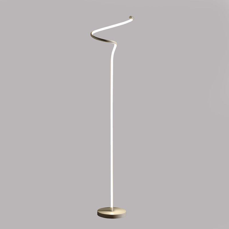 Hivvago 51" White LED Novelty Floor Lamp With White