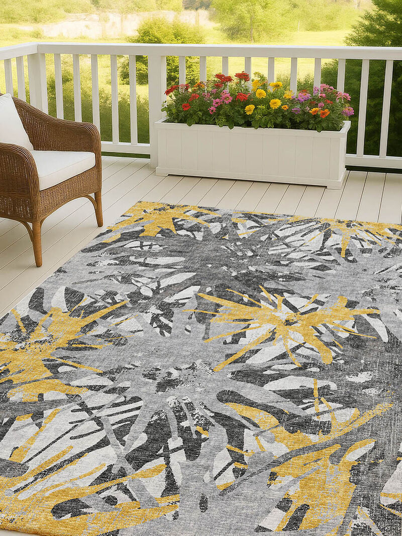 Brisbane BR6 Gold 3' x 5' Rug