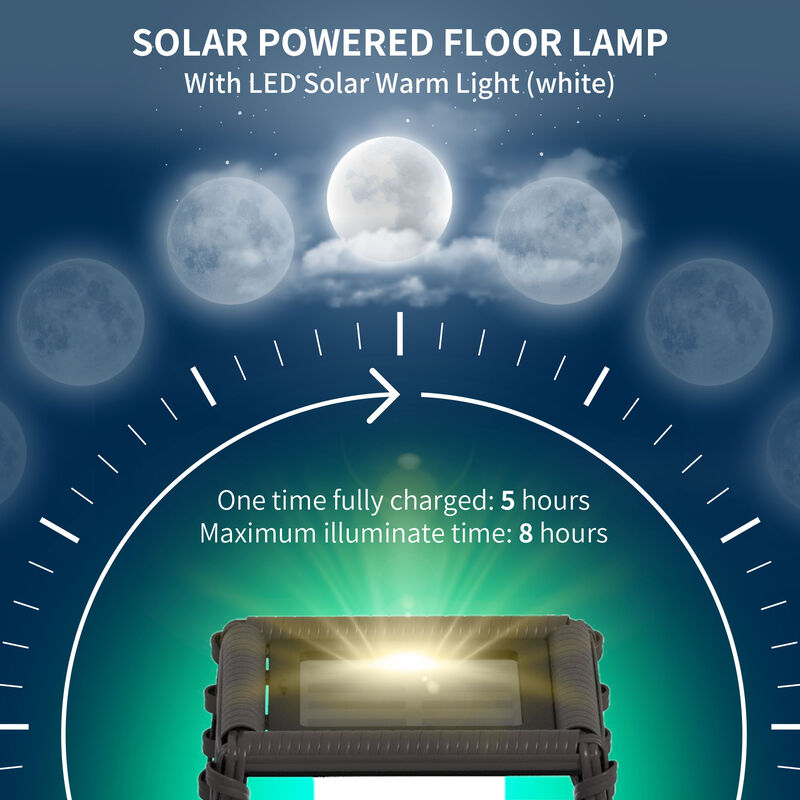 Solar Floor Lamp image number 4