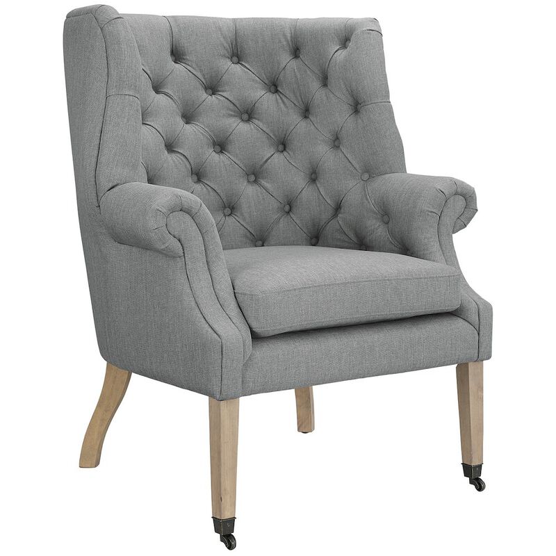 Chart Upholstered Fabric Lounge Chair image number 0