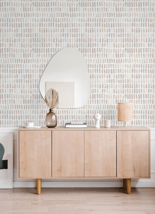 Brynne Blush Watercolor Wallpaper