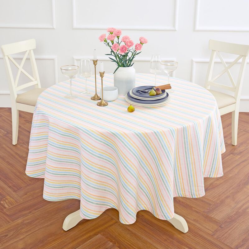 Linen Round Tablecloth - Julia image number 0
